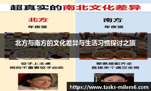 北方与南方的文化差异与生活习惯探讨之旅